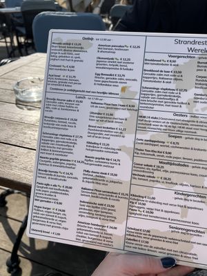   at Strandrestaurant Werelds in The Hague