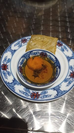 Vegan spring roll with Hola Vietnam sauce at Ola VIETNAM in Porto