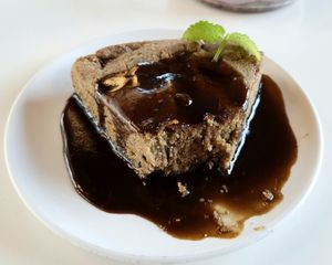 Earl grey scone - inside at Nuldam Space - Haebangchon in Seoul