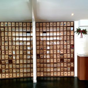 interior.. letters at Nuldam Space - Haebangchon in Seoul