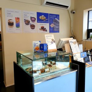 counter at Nuldam Space - Haebangchon in Seoul