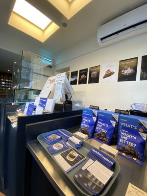 Vegan snacks and letter writing cafe  at Nuldam Space - Haebangchon in Seoul