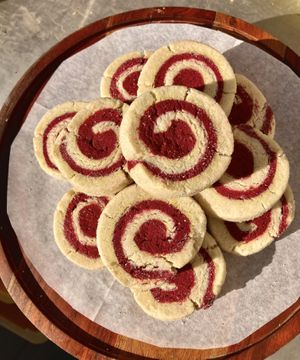 vegan/gf earl grey rosebud cookies   at Little Rico in Hudson