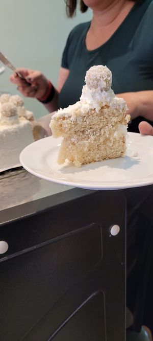 Bolo beijinho at Seiva in Guaruja