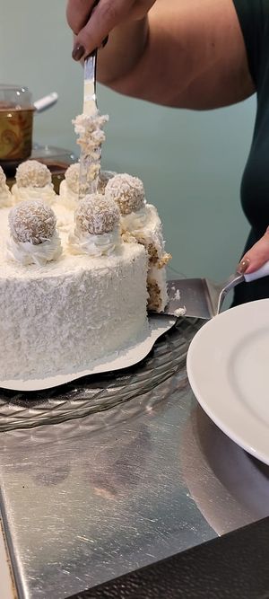 Bolo beijinho at Seiva in Guaruja