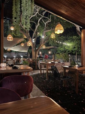 Restaurant  at  Midori in Puerto Ayora