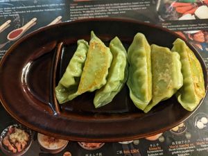 Yasai Gyoza (5,50€) - 3.5/5 at Takumi NINE in Berlin