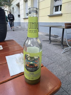 Matcha lemon lemonade.  at Takumi NINE in Berlin