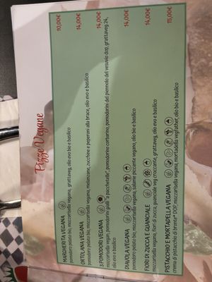 Vegan Pizzea  at Assaje in Turin