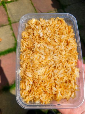 Fried Rice (requested no egg). at China Hot Chilli Chinese Restaurant in Gwynedd