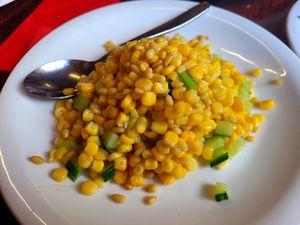 Sweet Corn and Pine Nuts. at China Hot Chilli Chinese Restaurant in Gwynedd