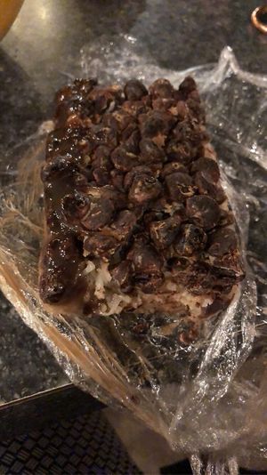 Magic cookie bar- and MAGIC it is!! ❤️ at Green Vegetarian Cuisine at Alon in San Antonio