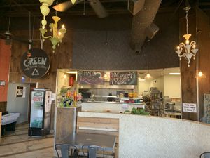 Cute inside  at Green Vegetarian Cuisine at Alon in San Antonio