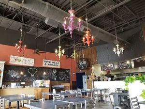 Inside at Green Vegetarian Cuisine at Alon in San Antonio