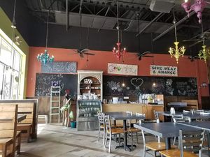 Inside at Green Vegetarian Cuisine at Alon in San Antonio