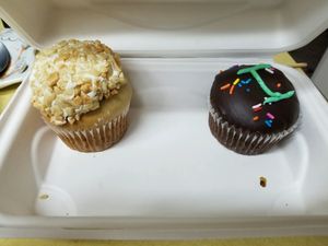 Vegan Cupcakes!!! at Green Vegetarian Cuisine at Alon in San Antonio