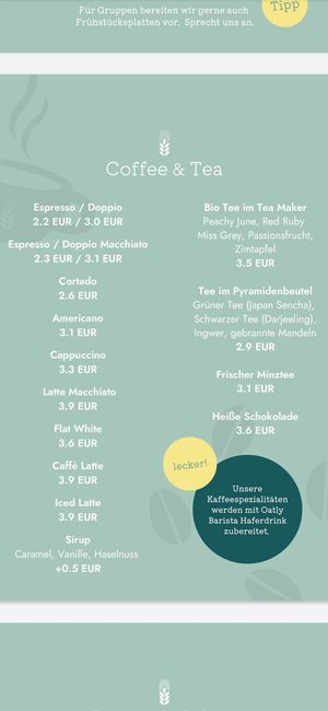  at Greens Cafe Deli in Kempen