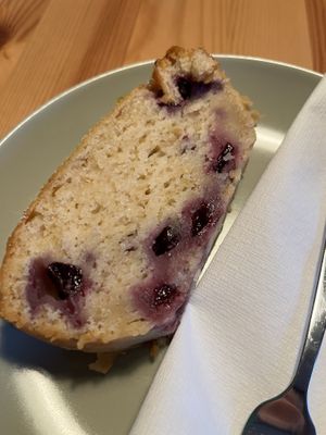 Blueberry, lemon, yoghurtt  at Greens Cafe Deli in Kempen