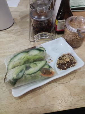 Summer rolls at The Mekong Cat in Stockport