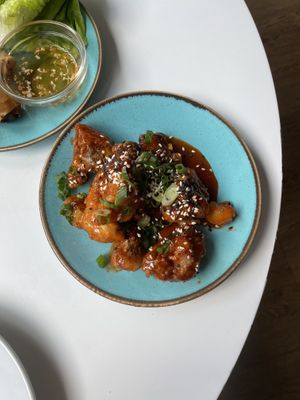 Crispy cauliflower   at The Mekong Cat in Stockport
