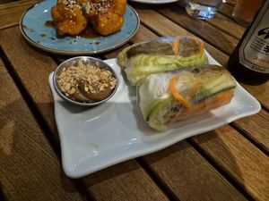Summer rolls at The Mekong Cat in Stockport