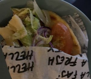 lol @my unappetizing picture❤️‍🩹❤️‍🩹 i swear it’s yummy  at Hella Good in Chadstone