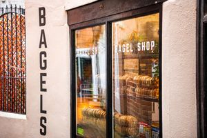  at The Bagel Shop in Sidmouth