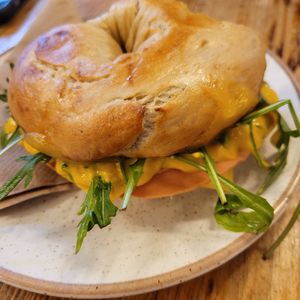  at The Bagel Shop in Sidmouth