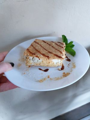 veganized (but very different) approach to the original ice cream at Cafe SOK in Moscow