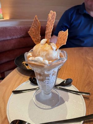 Vietnamese ice cream sundae at Planta Queen - Fort Lauderdale in Fort Lauderdale