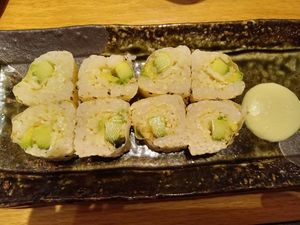 California Roll was ok. I wouldn't order it again. at Planta Queen - Fort Lauderdale in Fort Lauderdale