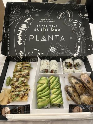 sushi box to go! (pick 4 rolls)  at Planta Queen - Fort Lauderdale in Fort Lauderdale