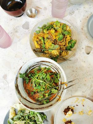 Singapore noodles and Dan Dan noodles at Planta Queen - Fort Lauderdale in Fort Lauderdale