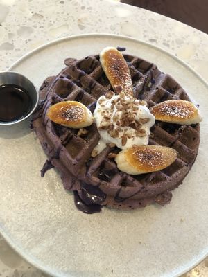 Brunch waffle   at Planta Queen - Fort Lauderdale in Fort Lauderdale