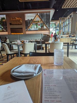 Restaurant was clean and beautiful. The atmosphere is very relaxing at Planta Queen - Fort Lauderdale in Fort Lauderdale