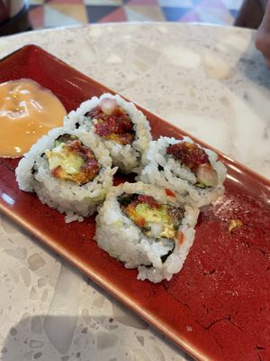 Spicy "tuna" roll  at Planta Queen - Fort Lauderdale in Fort Lauderdale