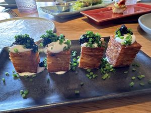 I kept seeing these potato crisps on social media so I had to have them.  Delish!  at Planta Queen - Fort Lauderdale in Fort Lauderdale