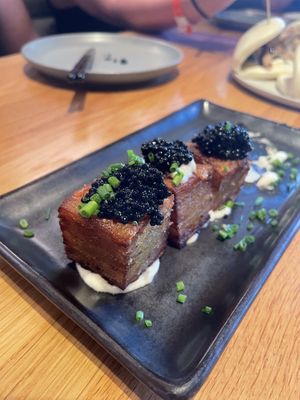1000 layer crispy potato with caviar  at Planta Queen - Fort Lauderdale in Fort Lauderdale