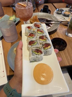 Spicy tuna roll  at Planta Queen - Fort Lauderdale in Fort Lauderdale