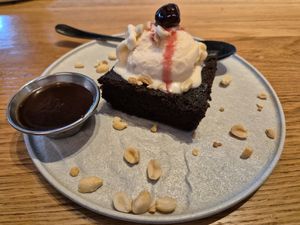 Chocolate "brownie" at Planta Queen - Fort Lauderdale in Fort Lauderdale
