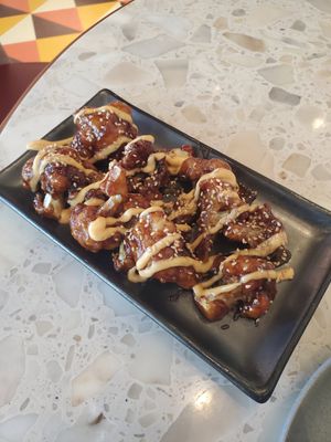 Firecracker wings at Planta Queen - Fort Lauderdale in Fort Lauderdale