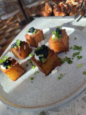 1000 layer crispy potatoes were a highlight   at Planta Queen - Fort Lauderdale in Fort Lauderdale