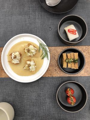Salad and side dishes  at JumJumJumJumJumJum - 점점점점점점 in Seoul