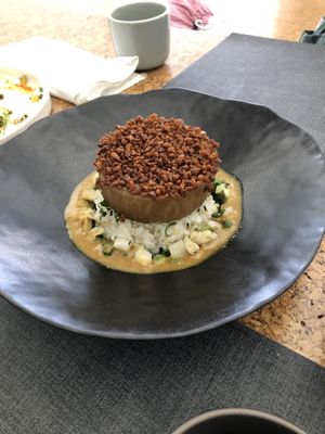 Rice, sauce, raddish at JumJumJumJumJumJum - 점점점점점점 in Seoul