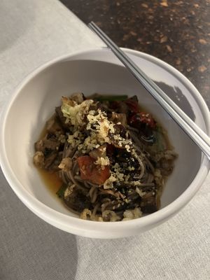 Vegetable bibimbap  at JumJumJumJumJumJum - 점점점점점점 in Seoul