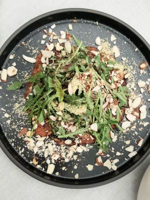 Rucola Kimchi Pancake at JumJumJumJumJumJum - 점점점점점점 in Seoul