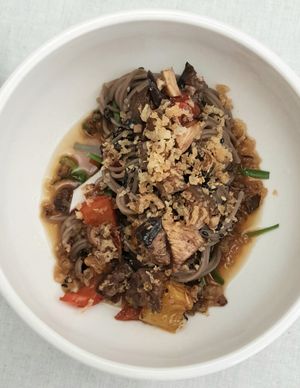 Vegetable Mixed Noodles at JumJumJumJumJumJum - 점점점점점점 in Seoul