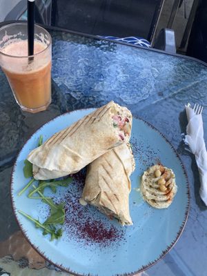 Wrap  at Mazaya in Krakow