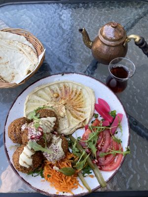 Falafel   at Mazaya in Krakow