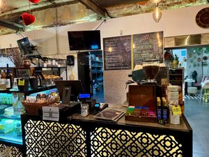 interior at Mazaya in Krakow